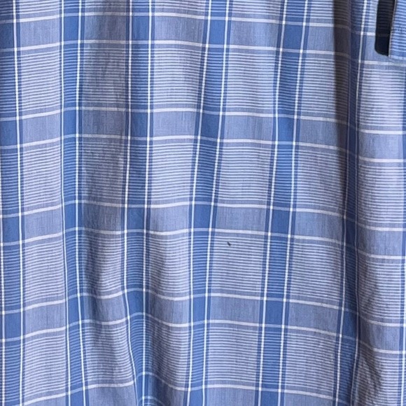 Ralph Lauren Polo Jeans Co. Blue Check Button Down Shirt Rodeo Cotton Large Mens - Picture 4 of 6